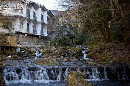 貴船の町並み 貴船の町並み,貴船,京都の写真素材