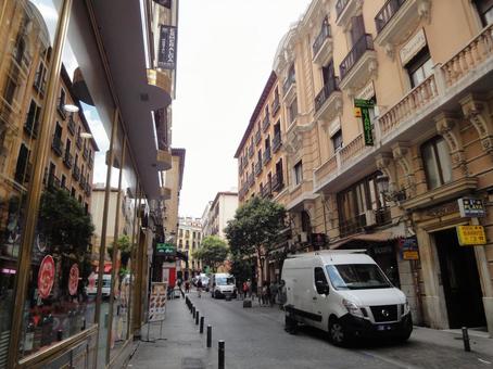 スペイン マドリード 街並み スペイン マドリード 街並みの写真
