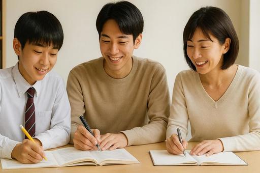中学生・大学生・大人が一緒に学ぶ・教える 中学生・大学生・大人が一緒に学ぶ・教えるの写真