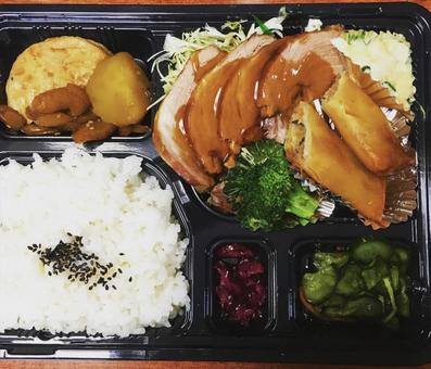 Meat bento, JPG