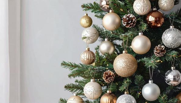 クリスマスツリー オーナメント アップ クリスマスツリー オーナメント アップの写真