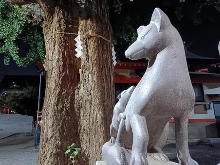 花園神社のお稲荷様 花園神社のお稲荷様の写真