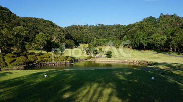 ゴルフ場 グリーン,ゴルフ,ゴルフ場の写真素材