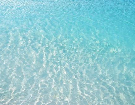 透明感のある綺麗な海 透明感のある綺麗な海の写真