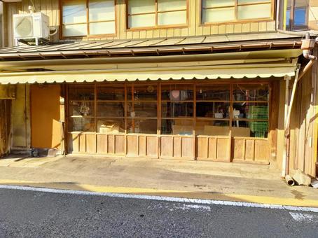 古い商店の店先 古い商店の店先 レトロ,ノスタルジー,ノスタルジックの写真素材