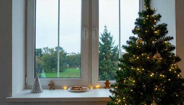 クリスマスツリーの写真