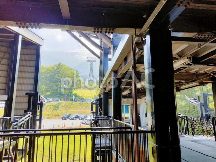 ソラテラスのロープウェー乗り場 ロープウェー,乗り場,屋外の写真素材