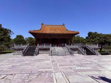 昭陵の王宮 昭陵の王宮 北陵公園,中国,海外の写真素材