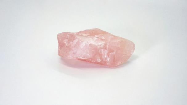 天然ローズクォーツのピンク色結晶 天然ローズクォーツのピンク色結晶 ローズクォーツ,原石,天然石の写真素材