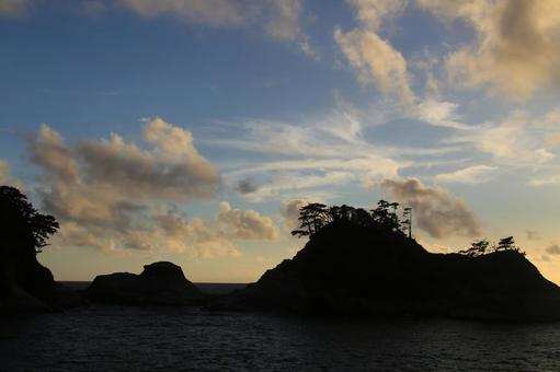 Sunset at Dogashima Norihama Beach, JPG Sunset at Dogashima Norihama Beach, JPG