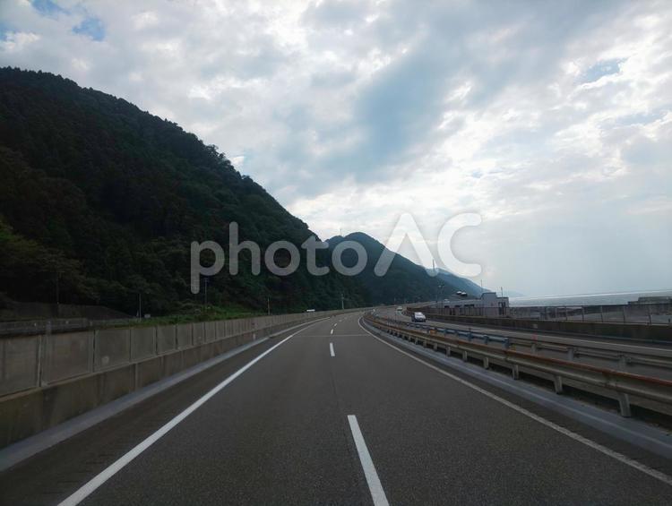 高速道路からの風景 道路,旅,瀝青の写真素材