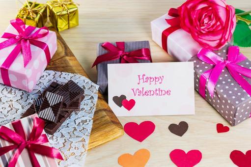 バレンタインデーのイメージ画像 バレンタイン,ハッピーバレンタイン,チョコレートの写真素材