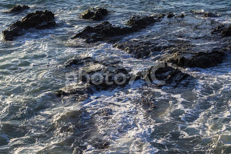海の風景 海,波,波しぶきの写真素材