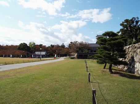 【風景写真】姫路城の風景 【風景写真】姫路城の風景の写真