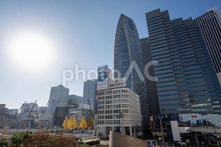 新宿周辺の景色 新宿,東京都,ビルの写真素材