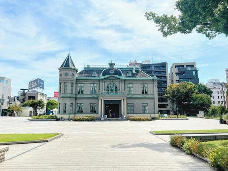 旧福岡県公会堂貴賓館 景色,自然,晴れの写真素材
