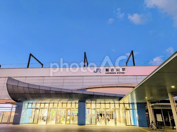 JR神戸線、加古川駅 jr,神戸線,加古川線の写真素材
