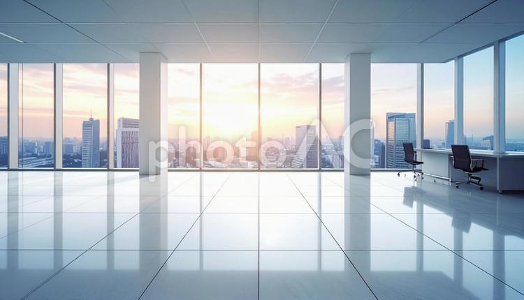 無人のオフィスの背景 ビジネス,オフィス,無人の写真素材
