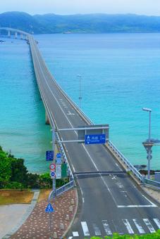 角島大橋 角島大橋 角島大橋,角島,橋の写真素材