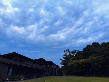 晴れ渡る空 晴れ渡る空の写真