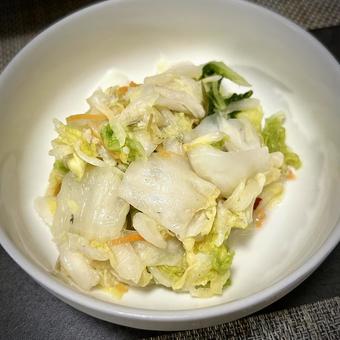 Lightly pickled Chinese cabbage, JPG