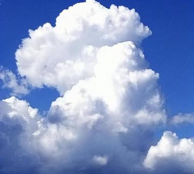 入道雲 入道雲 雲,天気,晴天の写真素材