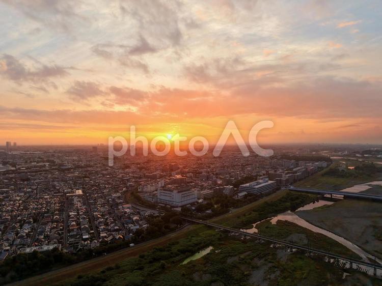 美しい日の出 日の出,朝陽,夜明けの写真素材