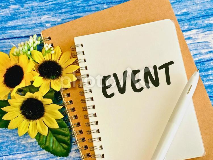 夏の定番イベント イベント,行事,向日葵の写真素材