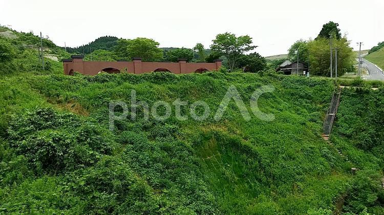 宮城県・松島町・明治潜穴公園 宮城県,松島町,明治潜穴公園の写真素材