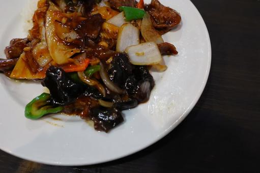 中華料理店のやわらか牛肉飯 中華料理店のやわらか牛肉飯の写真