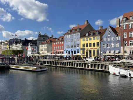 ニューハウン ニューハウン,コペンハーゲン,デンマークの写真素材