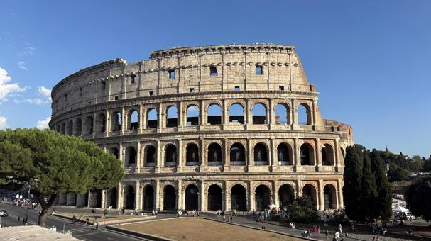 コロッセオ コロッセオ イタリア,ローマ,コロッセオの写真素材