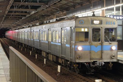 鶴舞線、3000型、3114編成 鶴舞線、3000型、3114編成の写真