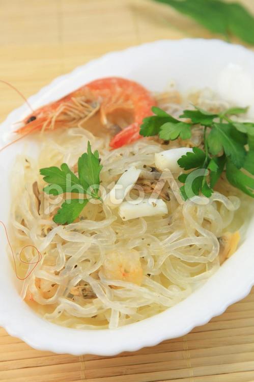 こんにゃくパスタ こんにゃくパスタ,しらたきパスタ,麺類の写真素材