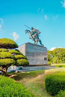 【山形】山形駅の周辺 霞城公園 最上義光 【山形】山形駅の周辺 霞城公園 最上義光の写真