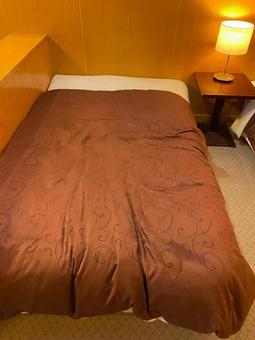 ベッド ベッド,布団,住宅の写真素材