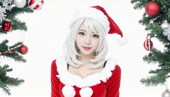 サンタクロース コスプレ 女性 サンタクロース コスプレ 女性の写真
