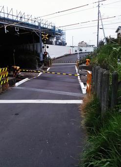 南武線踏切 南武線踏切の写真