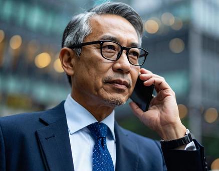 ビジネスマンの仕事の写真