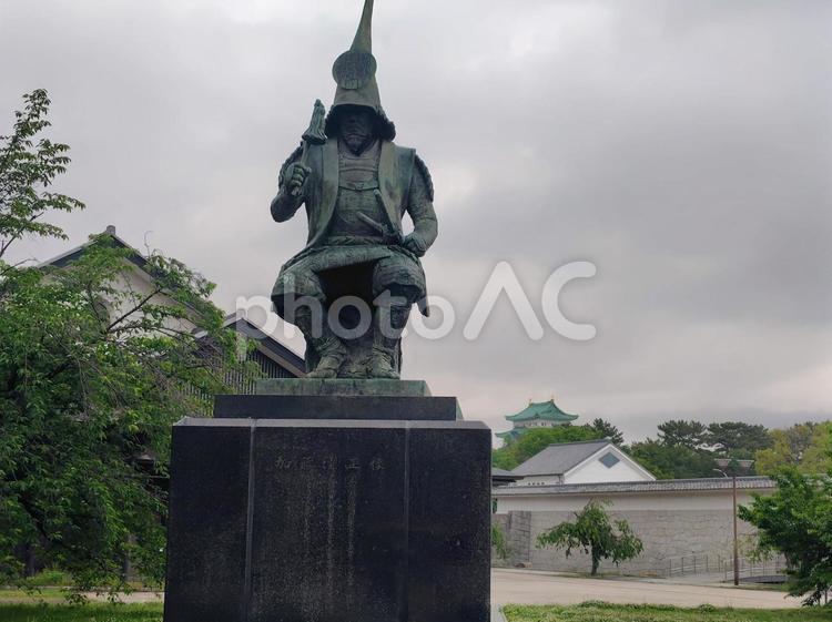 名古屋城と加藤清正 加藤清正,武将,戦国の写真素材