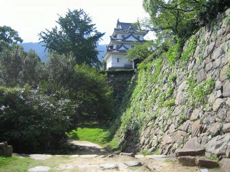 宇和島城　天守 宇和島城,藤堂高虎,現存天守の写真素材