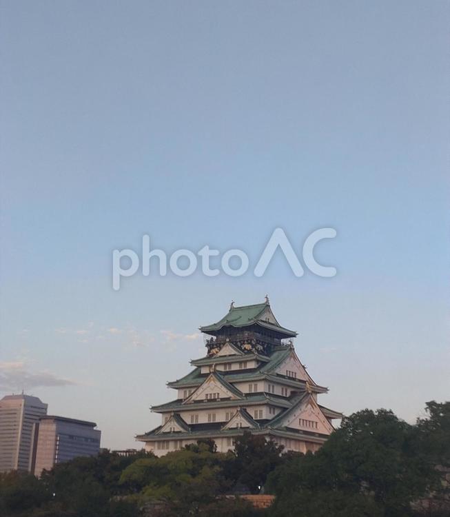 大阪城 大阪城,城,大阪の写真素材