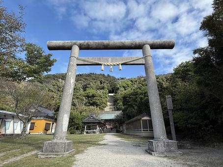 洲崎神社 洲崎神社 館山,洲崎神社,房総半島の写真素材