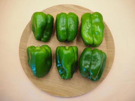 手作り・青椒肉絲の食材・ピーマン 青椒肉絲,手作り,ピーマンの写真素材