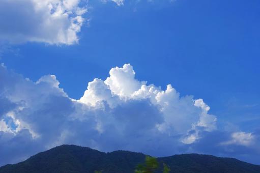 夏の空 夏の空 夏の空,雲,夏の写真素材