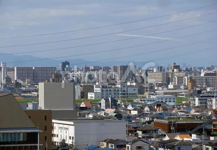 松原市天美東 風景,街,景色の写真素材