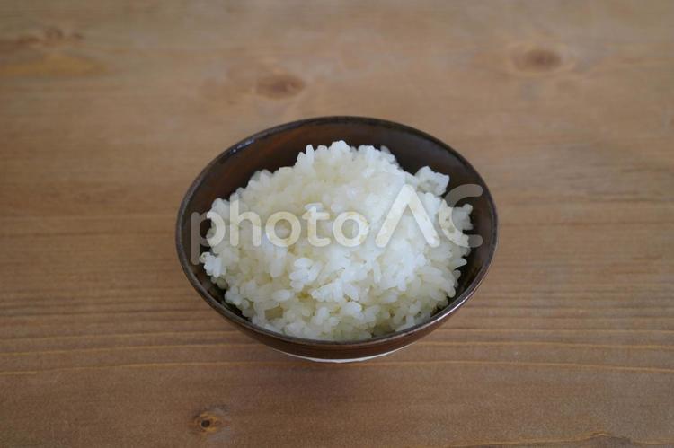 米飯（上から、中央） 炊きたてごはん,ごはん,炊きたての写真素材