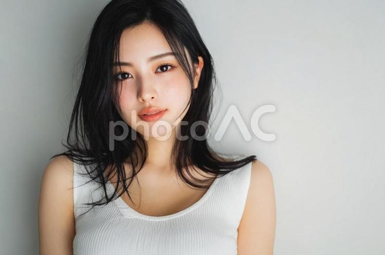 微笑みの可愛い日本女性 女性,きれい,モデルの写真素材