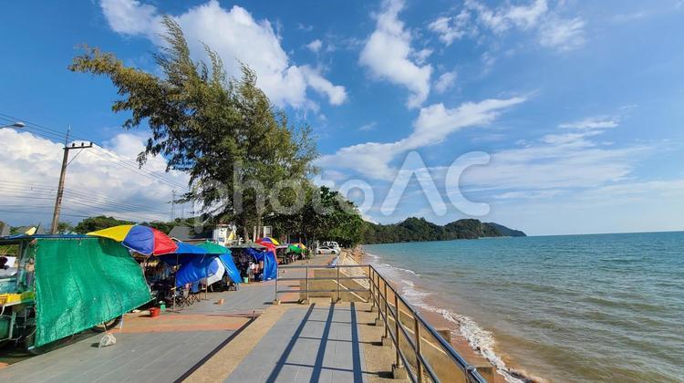 美しい海岸線を歩く ビーチ,海,波の写真素材