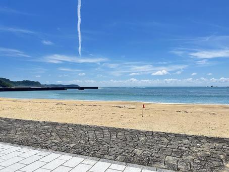 海 海 海水浴場,海,夏の海岸の写真素材